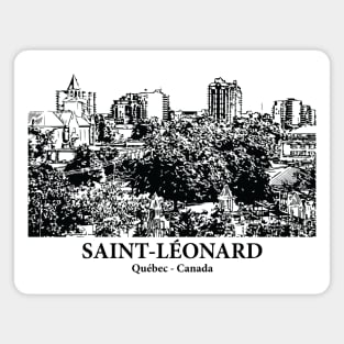 Saint-Léonard - Québec Magnet